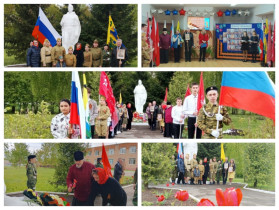 Митинг, посвящённый 79-ой годовщине со дня Победы в Великой Отечественной войне.
